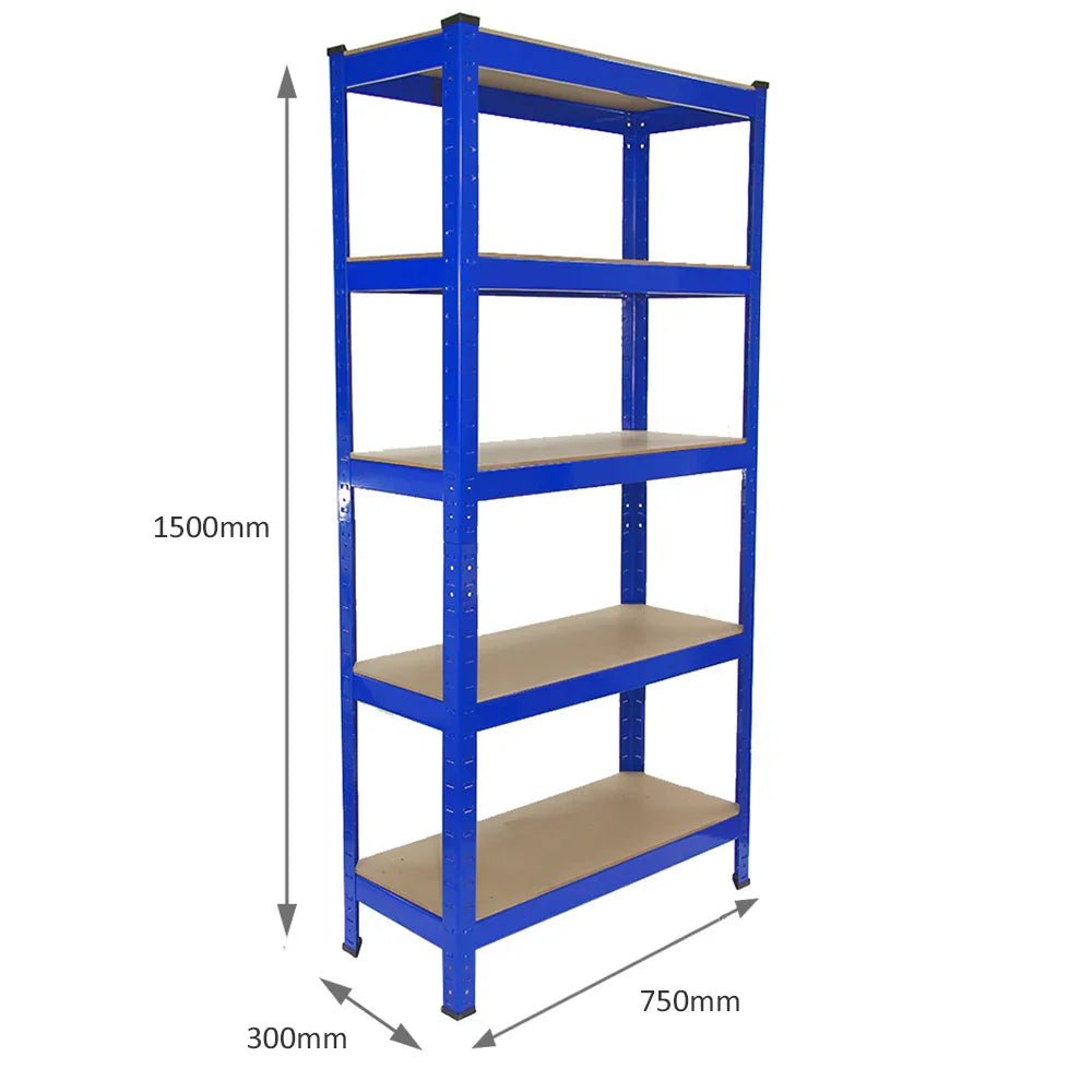 Garage Racking Bundle - Space Saver - Boltless 5Tier Garage Shelves Shelving Racking Organiser - Image 8