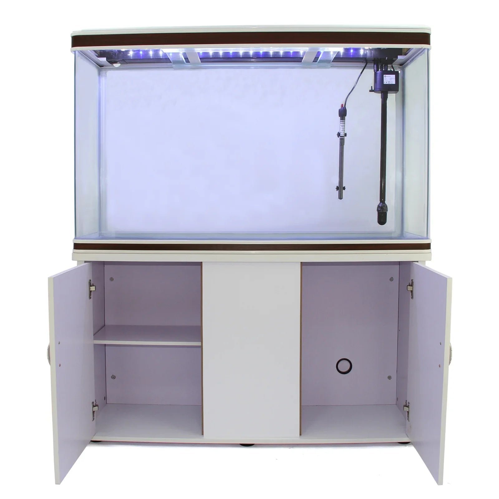 Aquarium Fish Tank & Cabinet - White - Image 9
