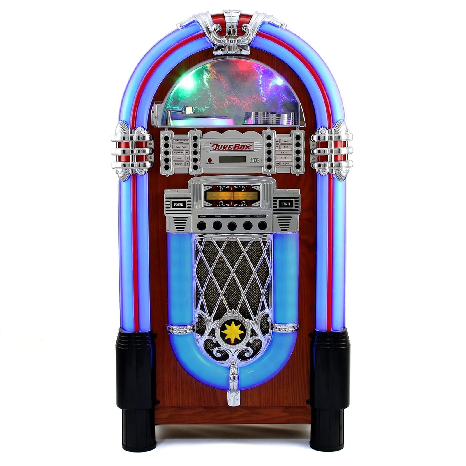 Retro Style Illuminated Jukebox Sound System - Image 22
