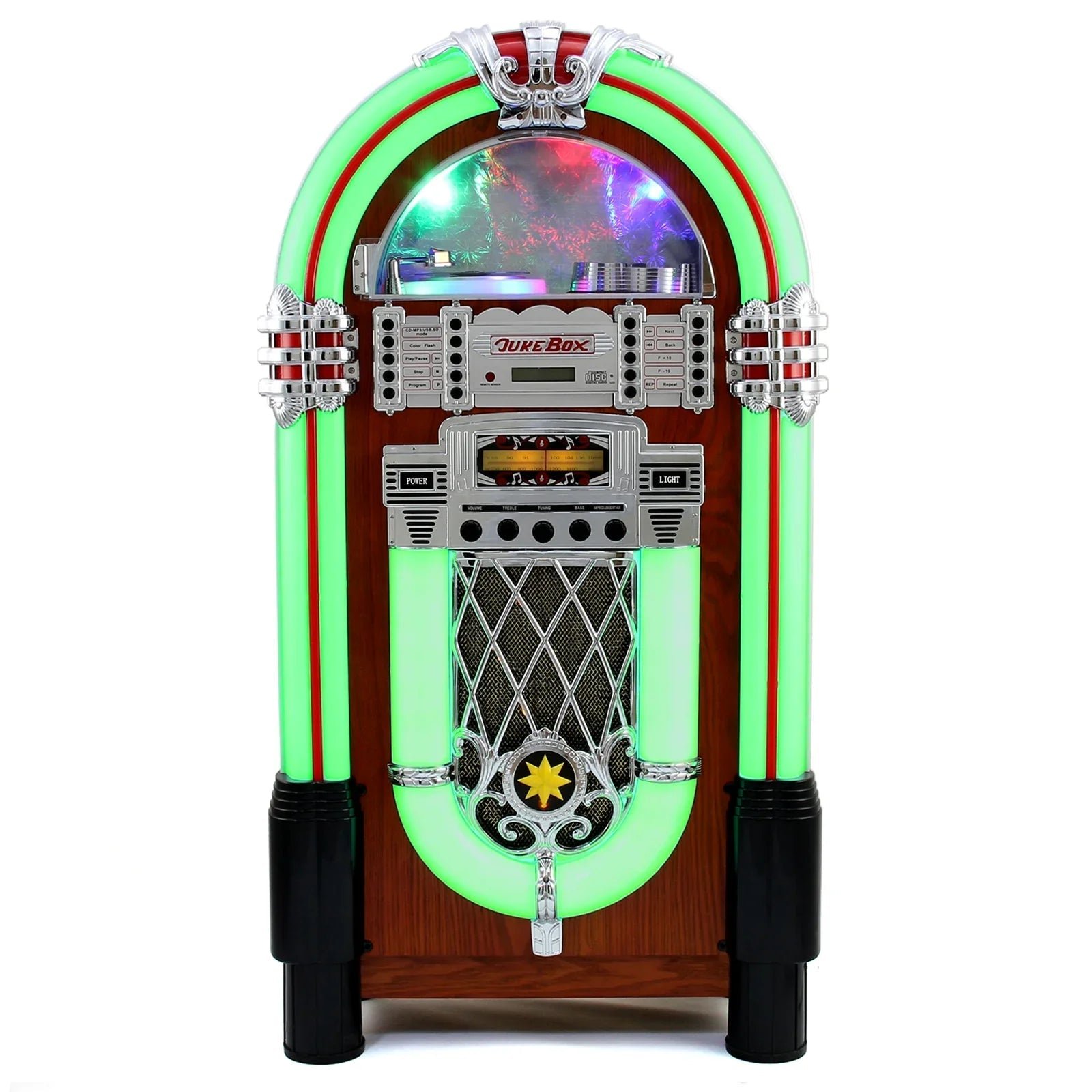 Retro Style Illuminated Jukebox Sound System - Image 20