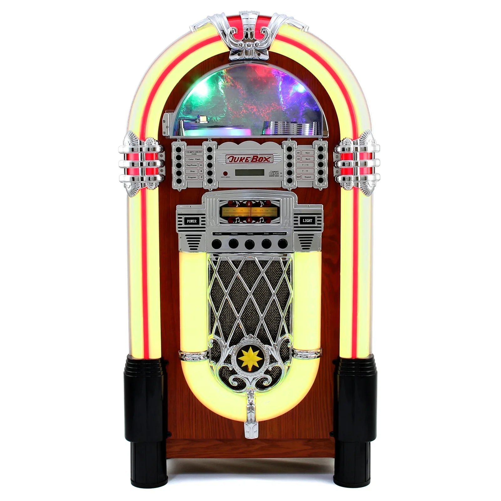 Retro Style Illuminated Jukebox Sound System - Image 18