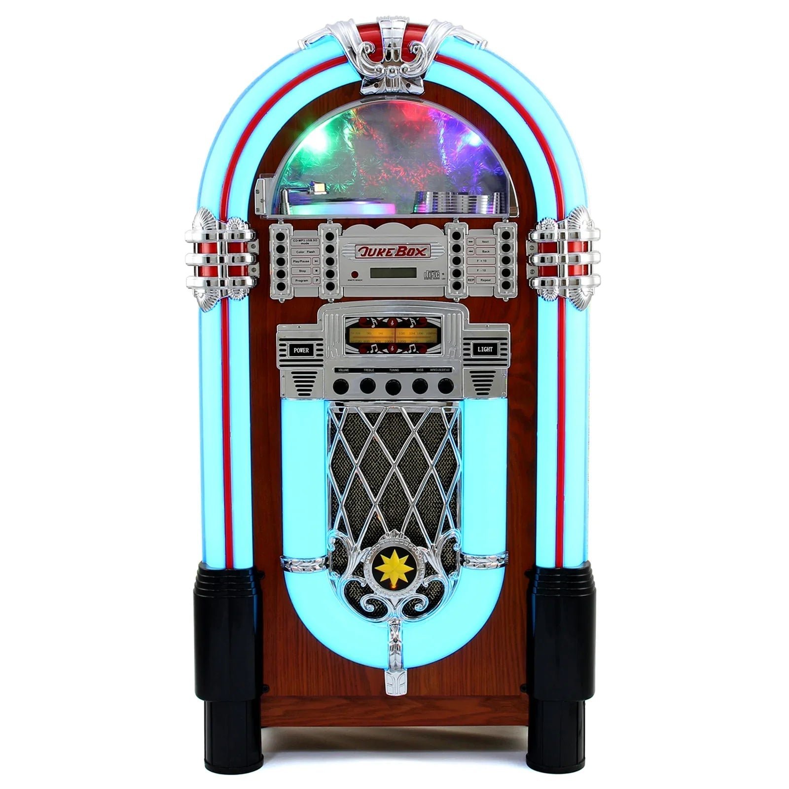 Retro Style Illuminated Jukebox Sound System - Image 16
