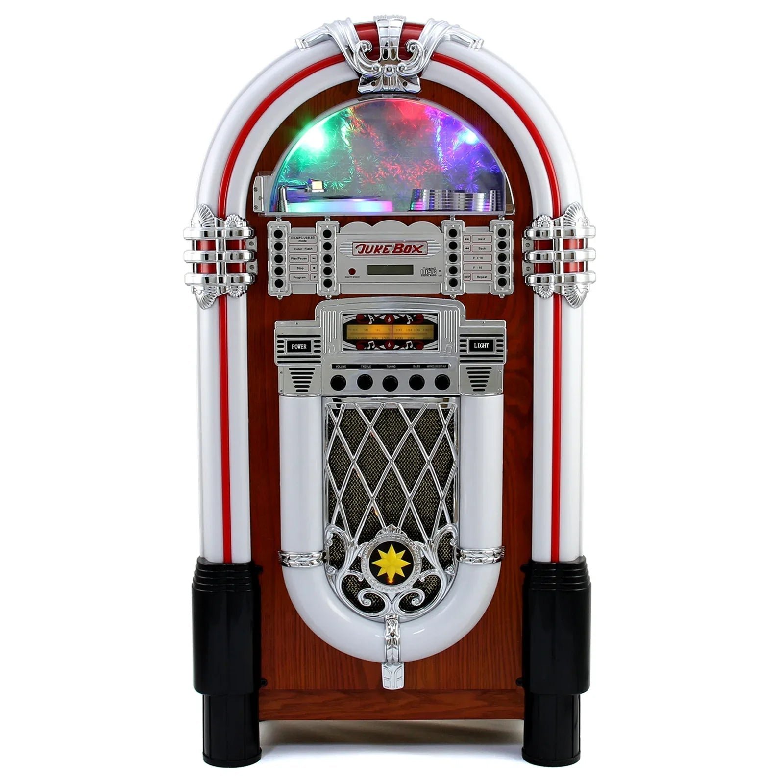 Retro Style Illuminated Jukebox Sound System - Image 13