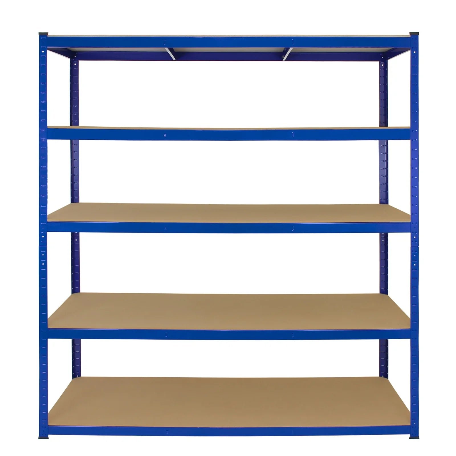 Monster Racking T-Rax 3 x Extra Wide Storage Shelves, Blue, 160cm W, 60cm D - Image 3