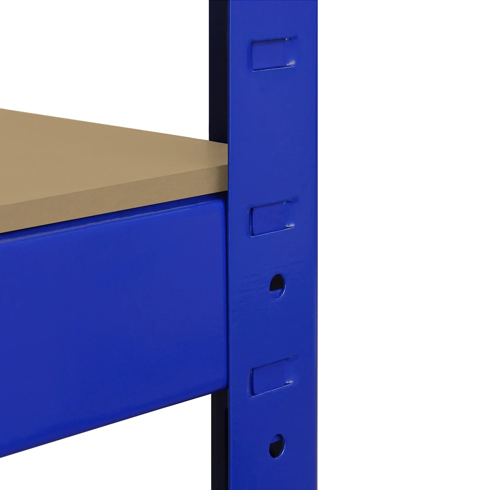 Monster Racking T-Rax 3 x Extra Wide Storage Shelves, Blue, 160cm W, 60cm D - Image 8