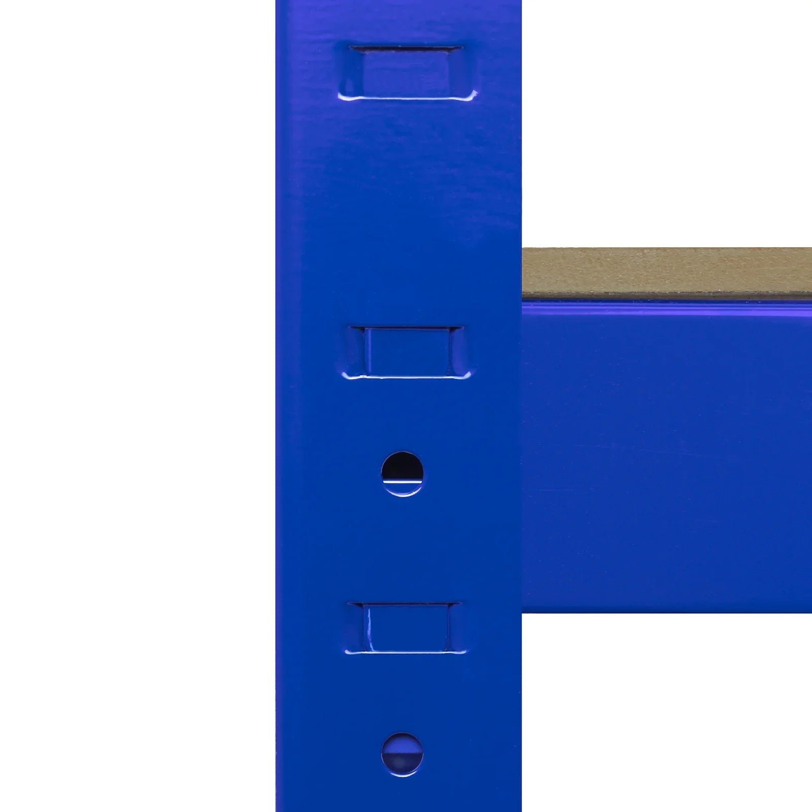 Monster Racking T-Rax 3 x Extra Wide Storage Shelves, Blue, 160cm W, 60cm D - Image 9