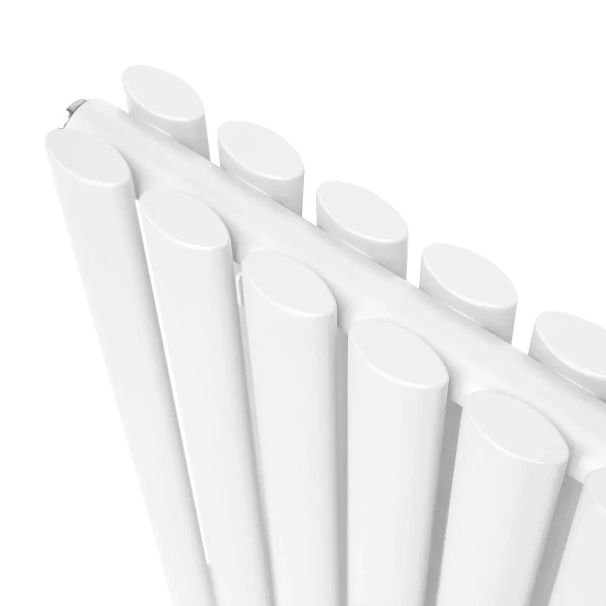Oval Column Radiator & Valves - 600mm x 1200mm – White - Image 8
