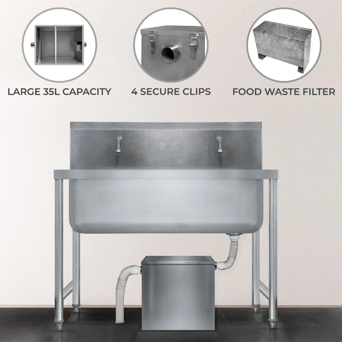 KuKoo Grease Trap – 35 Litres - Image 13