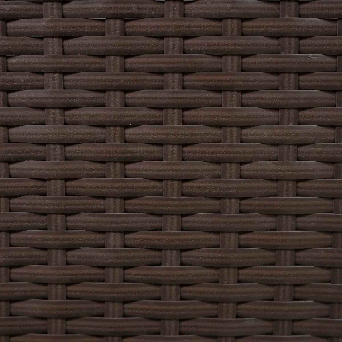 Rattan Corner Set & Storage Box - Brown - Image 12
