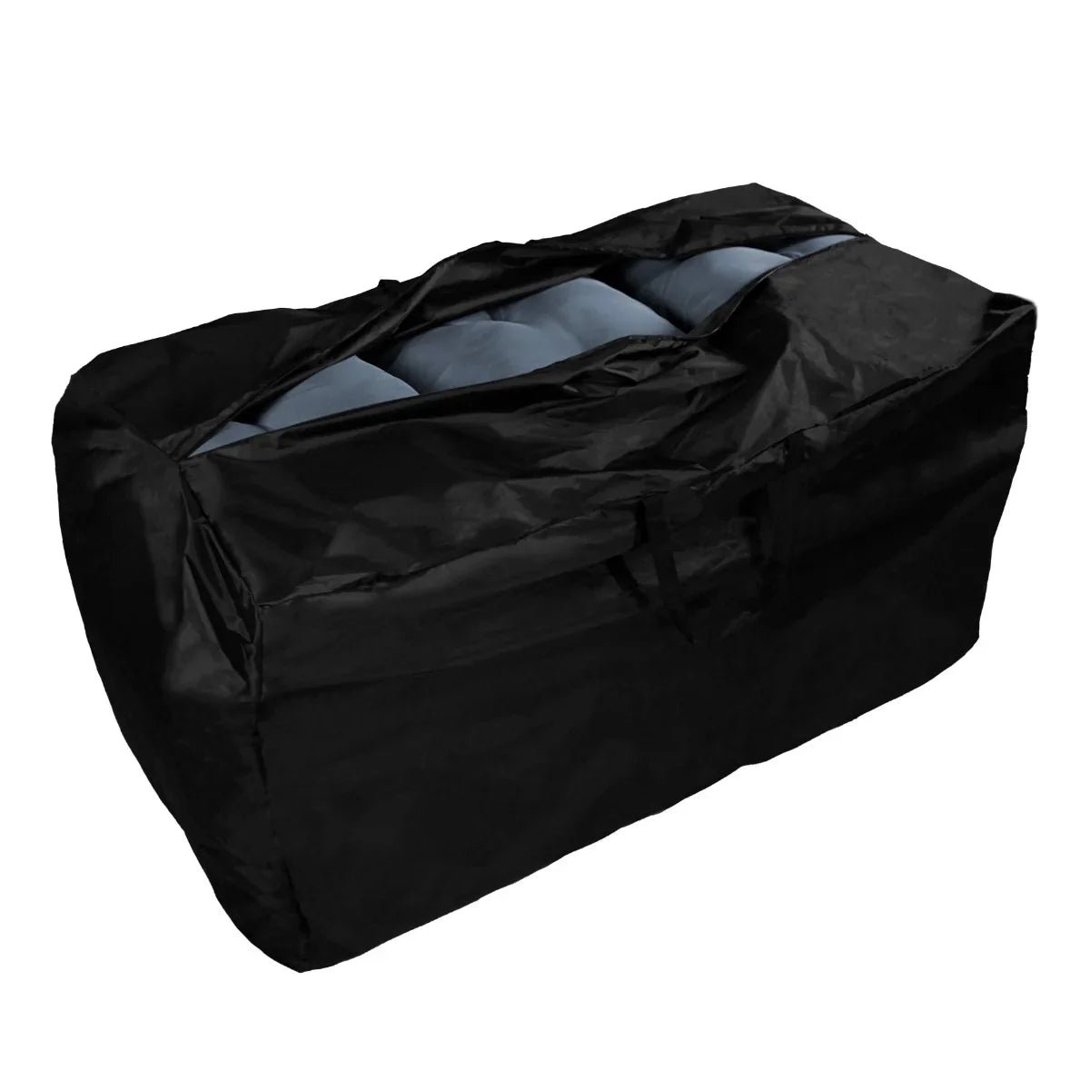 Rattan Corner Set & Storage Box - Brown - Image 9