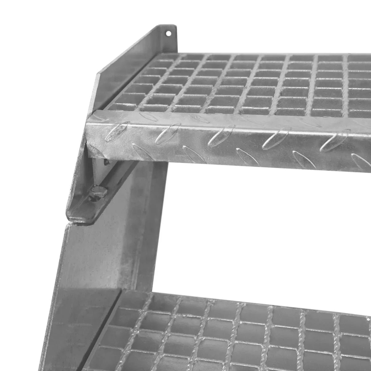Adjustable 11 Section Galvanised Staircase - 900mm Wide - Image 11