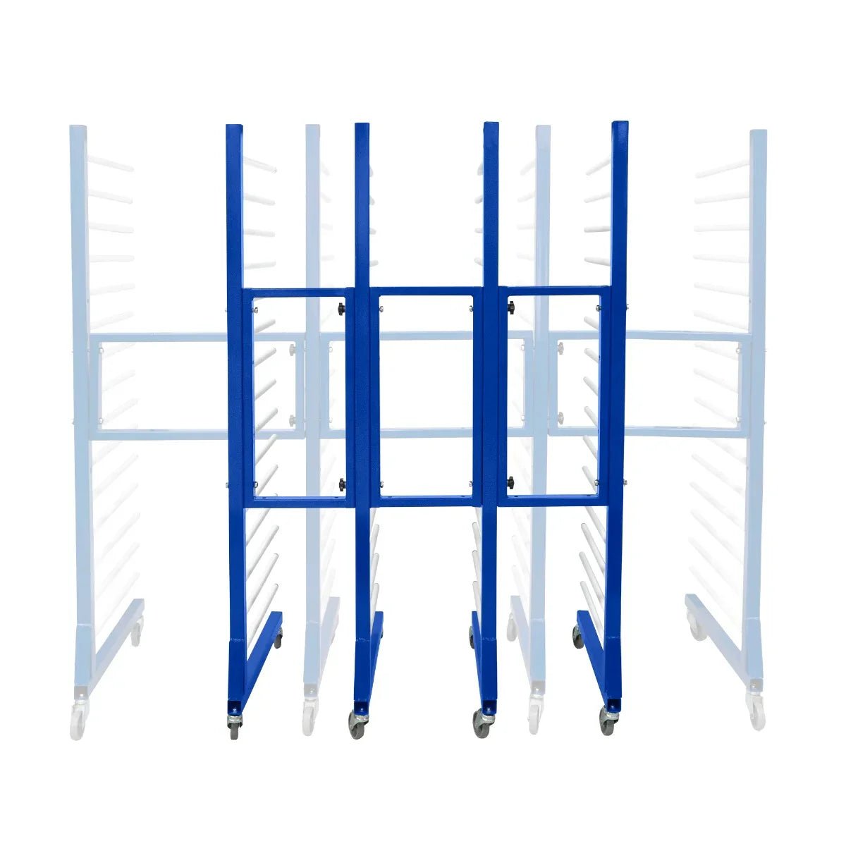 Combi Spray Drying Rack Trolley x 4 & 3 Connectors - Image 8