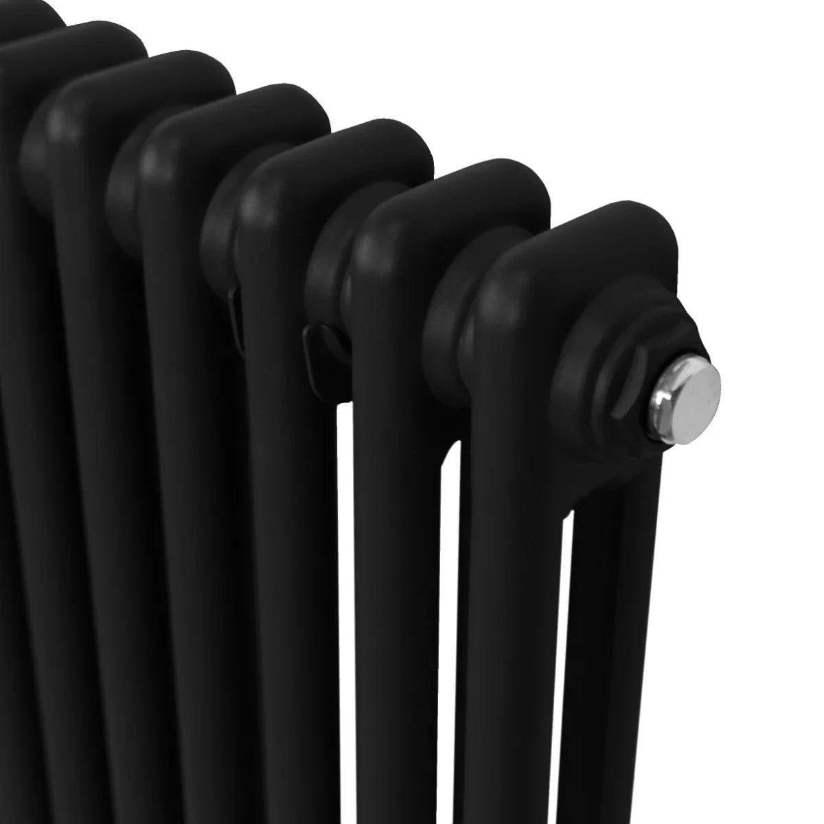 Traditional 2 Column Radiator - 1800 x 382mm - Black - Image 10