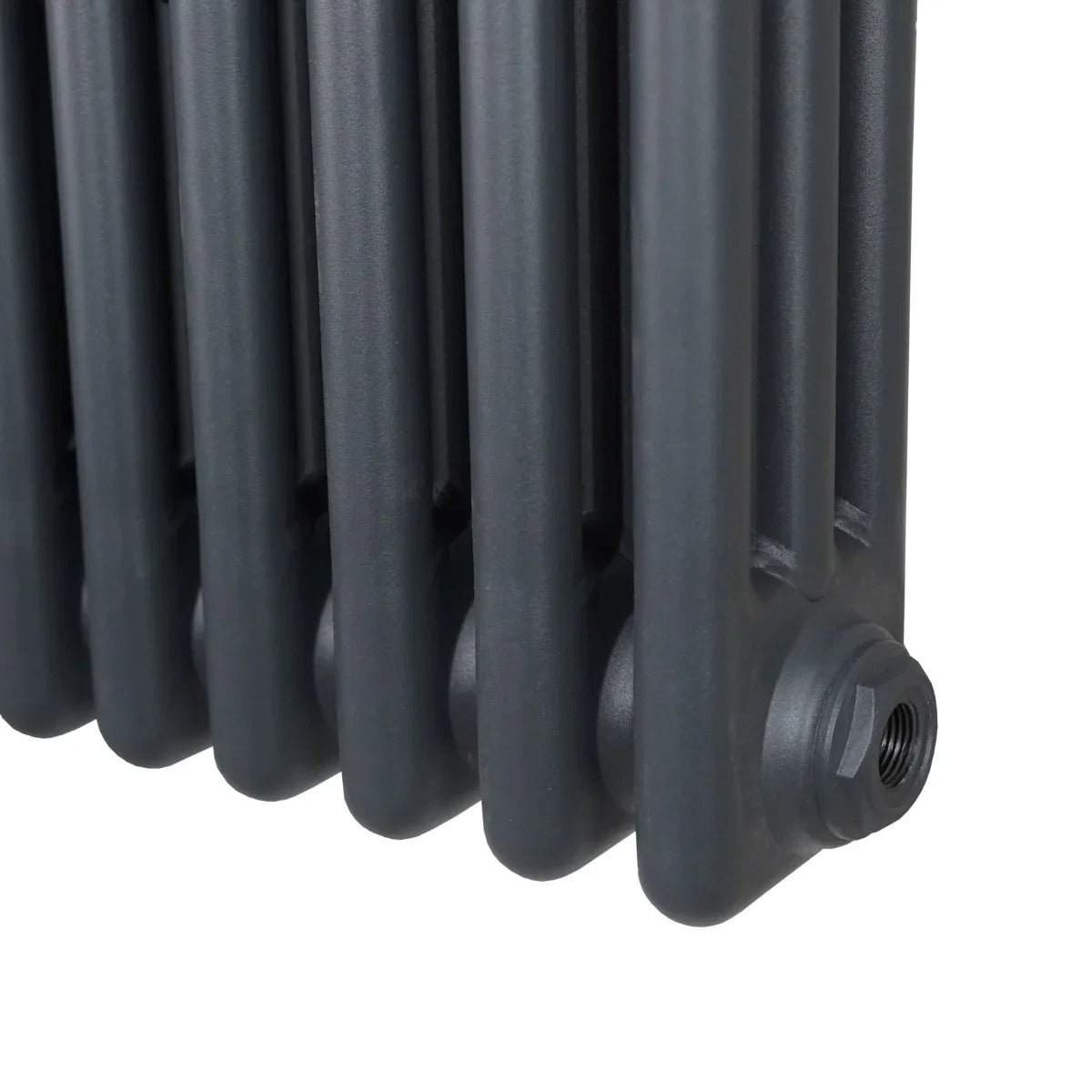 Traditional 3 Column Radiator - 300 x 832mm - Anthracite Grey - Image 12