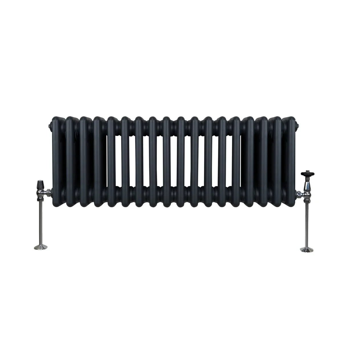 Traditional 3 Column Radiator - 300 x 832mm - Anthracite Grey - Image 2