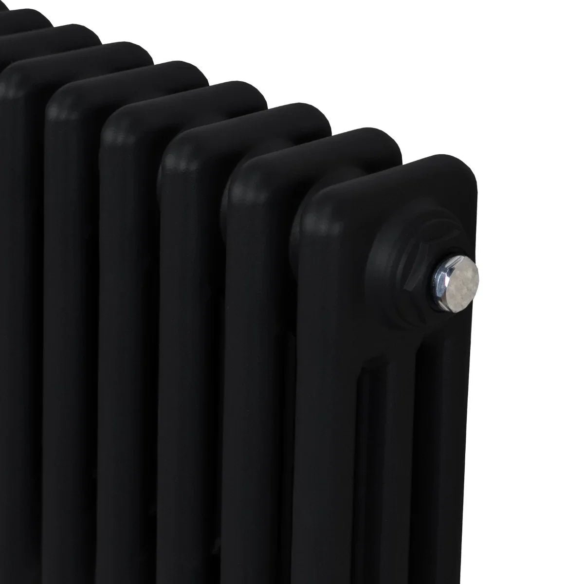 Traditional 3 Column Radiator - 1800 x 472mm - Black - Image 10