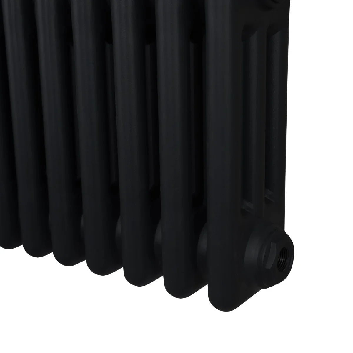 Traditional 3 Column Radiator - 1800 x 472mm - Black - Image 12