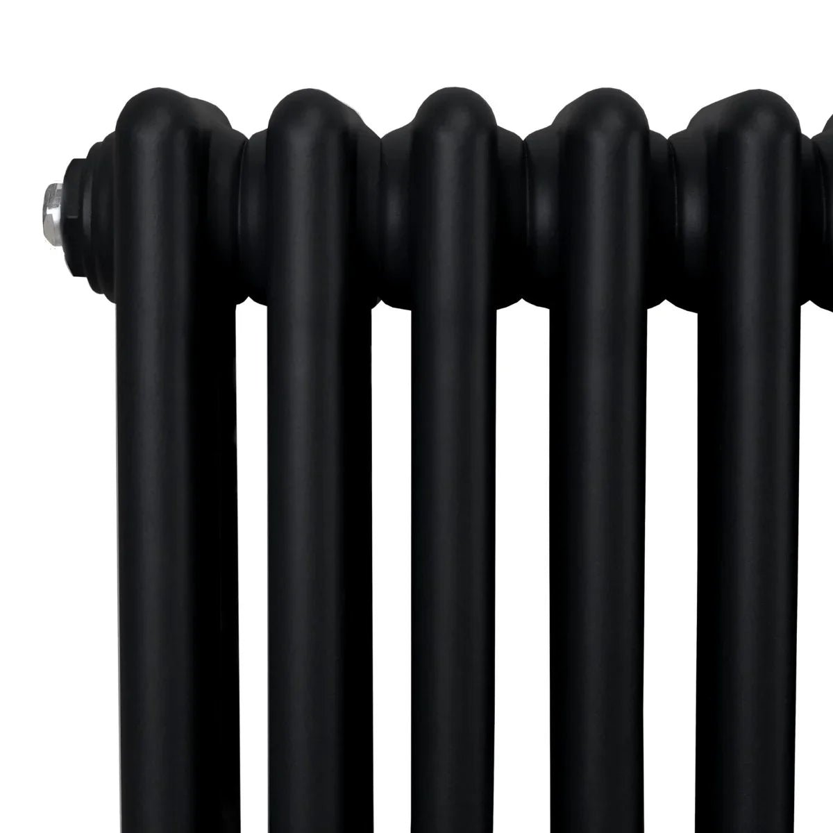 Traditional 3 Column Radiator - 1800 x 472mm - Black - Image 3