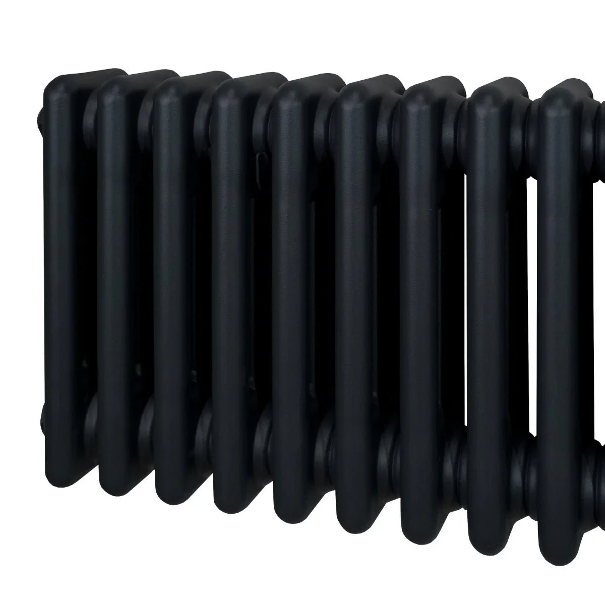 Traditional 3 Column Radiator - 1800 x 472mm - Black - Image 7