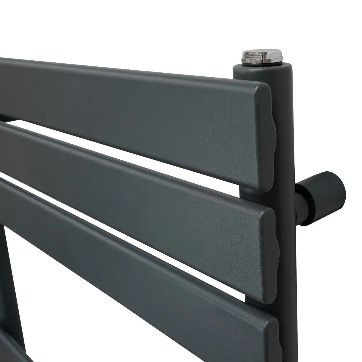 Flat Panel Towel Radiator – 1200mm x 600mm – Anthracite Grey - Image 10