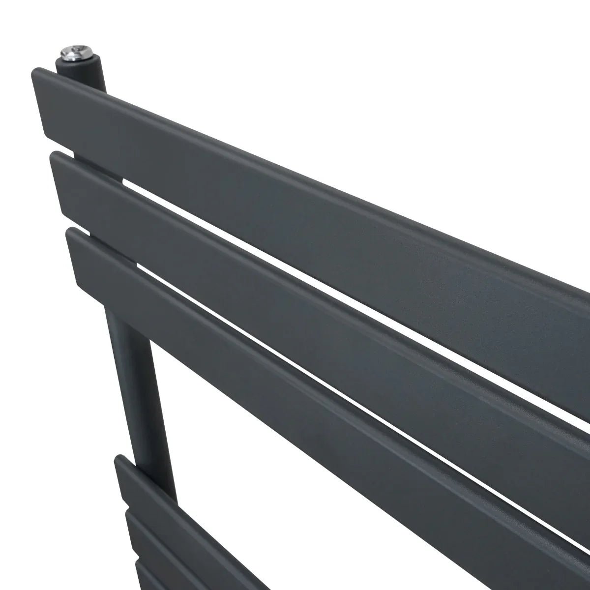 Flat Panel Towel Radiator – 1200mm x 600mm – Anthracite Grey - Image 8