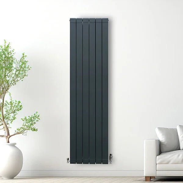 Aluminium Radiator – 1800mm x 475mm – Anthracite Grey - Image 9