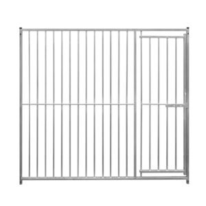 2m Dog Run Panel With Door – 8cm Bar Spacing