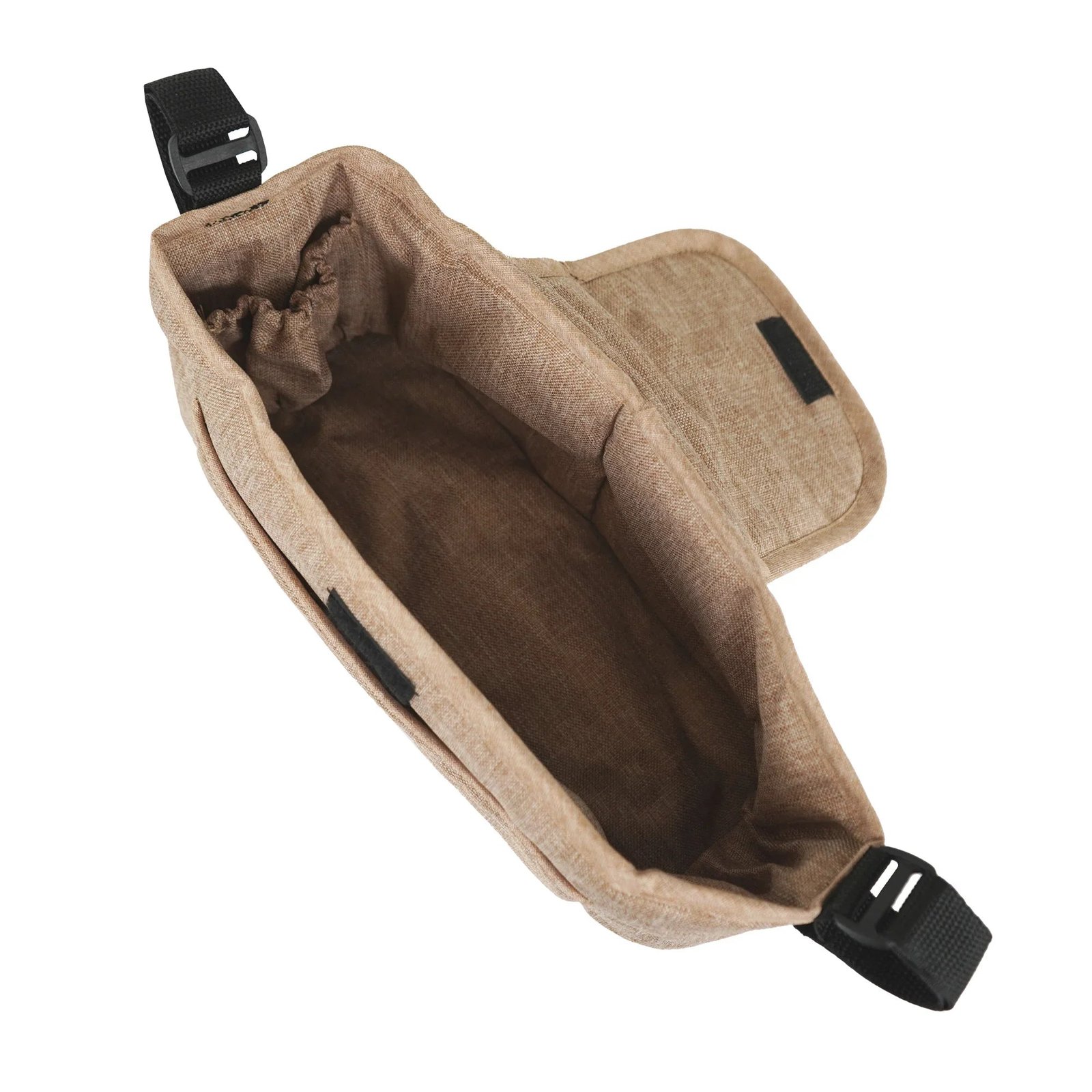 Pet Stroller Caddy Bag - Woven Beige - Image 11