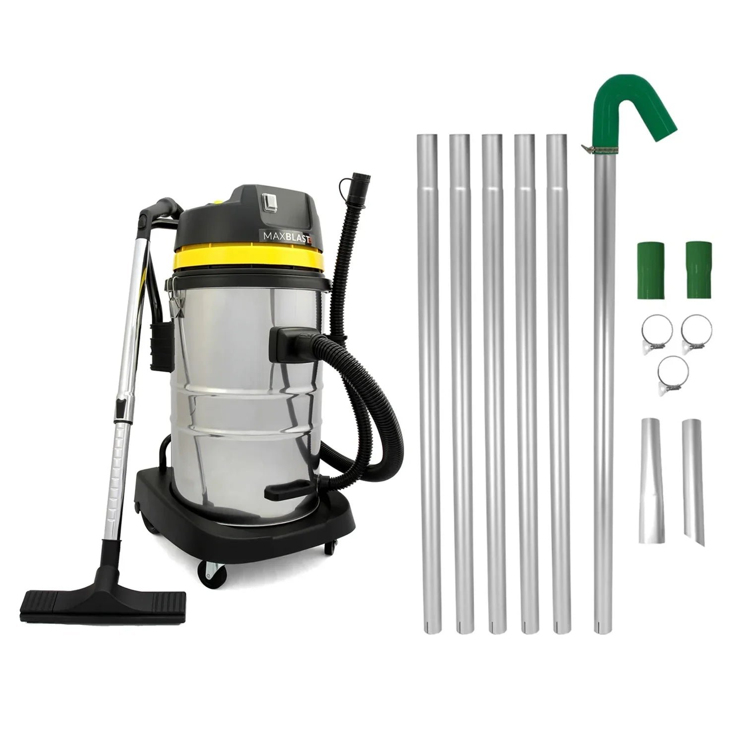 Gutter Vacuum Poles & 50L Wet & Dry Vacuum