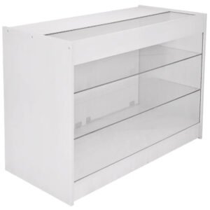 K1200 Retail Product Display Cabinet - Brilliant White