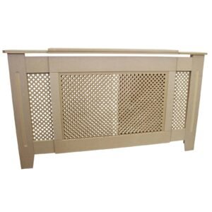 Adjustable Radiator Cover MDF Unfinished 1400mm - 1920mm