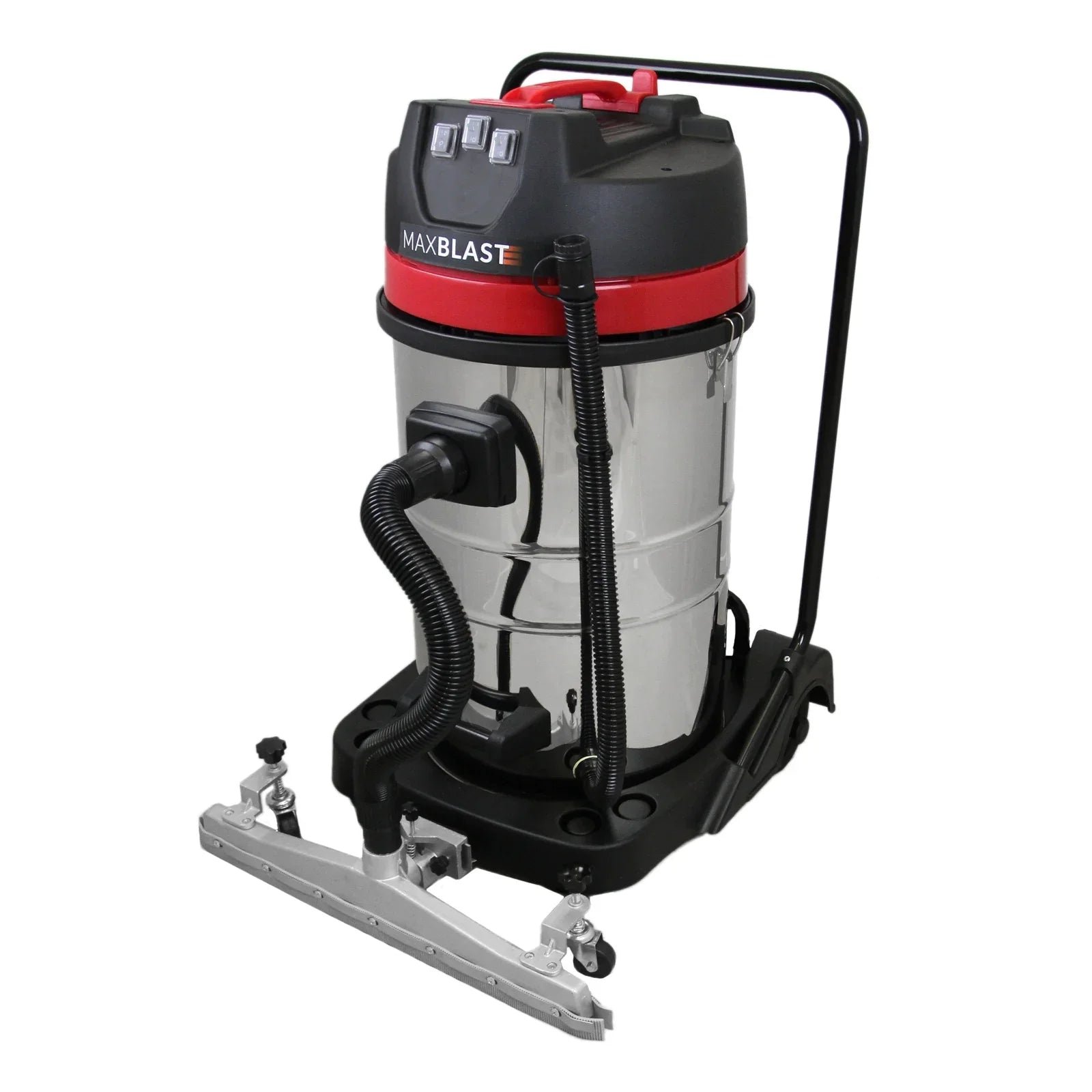 MAXBLAST 80L Industrial Vacuum with Floor Nozzle Attachment - Image 4