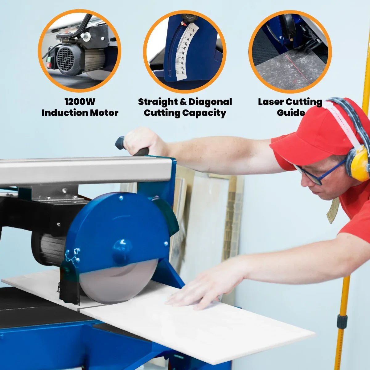 Wet Tile Cutter Bench - 920mm / 1200W - Image 2
