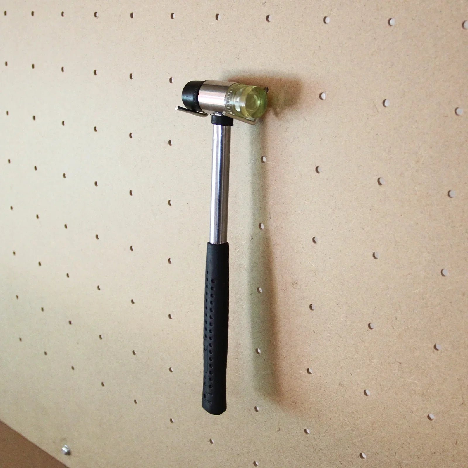 Workbench With Pegboard And Drawer In Blue - Image 9