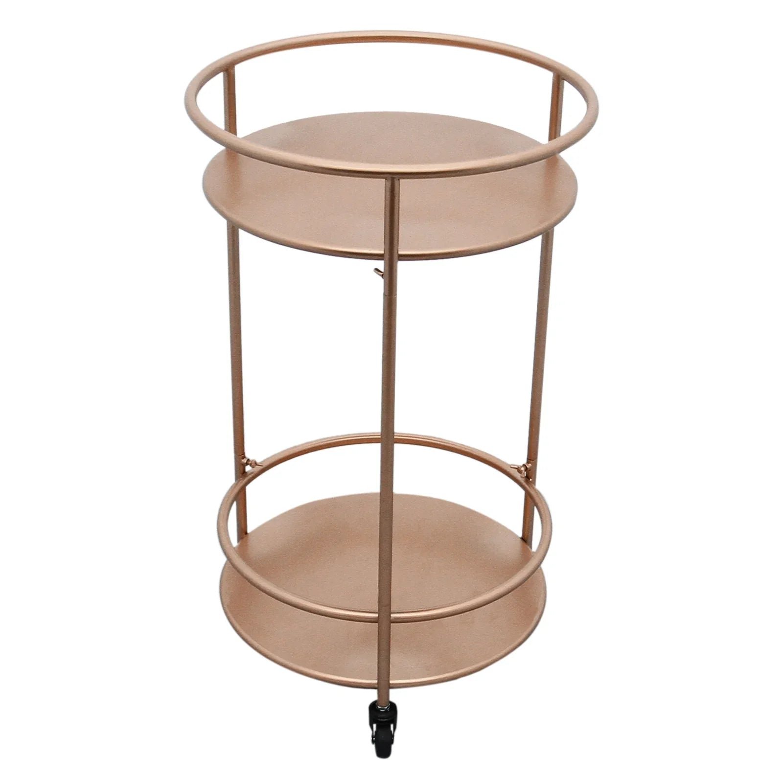 Rose Gold Drinks Trolley Bar Cart - Small - Image 2