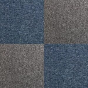 40 x Carpet Tiles 10m2 / Storm Blue & Anthracite