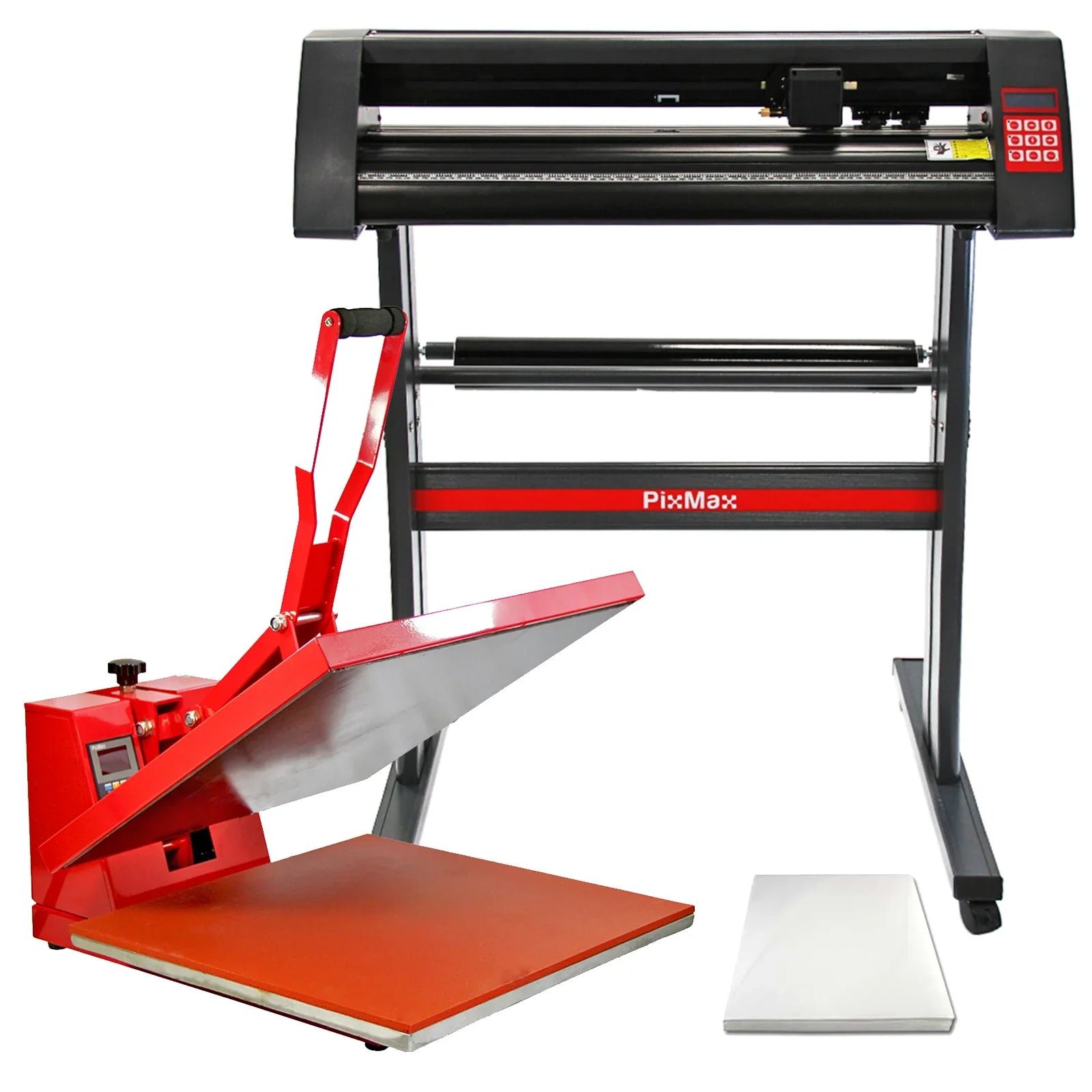 PixMax 50cm Clam Heat Press, Vinyl Cutter - Image 2