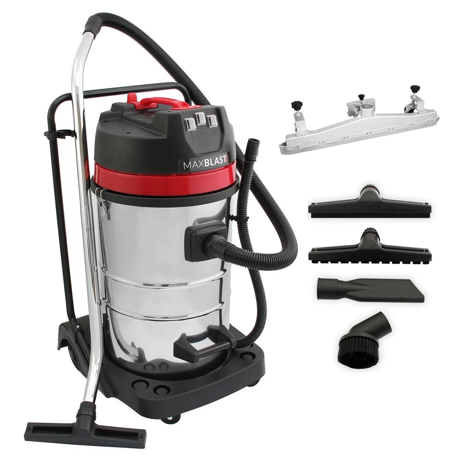 MAXBLAST 80L Industrial Vacuum with Floor Nozzle Attachment - Image 2