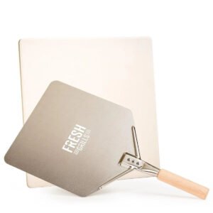 Pizza Peel and Stone Set